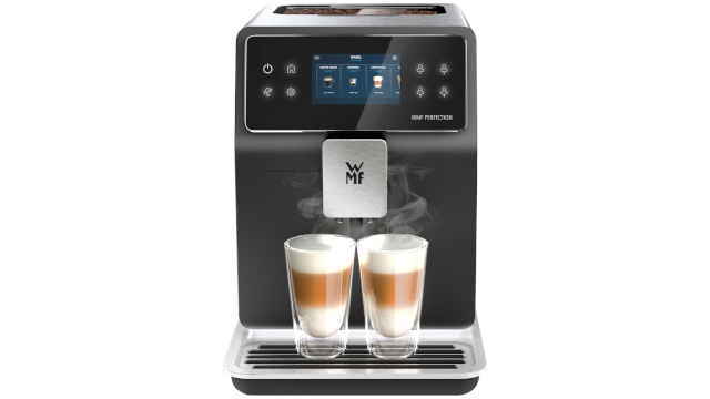 WMF Edelstahl-Kaffeevollautomat "Perfection" 840L, schwarz matt/silber