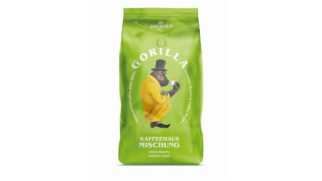 gorilla - Kaffeehaus ganze Bohnen 2 x 1 kg