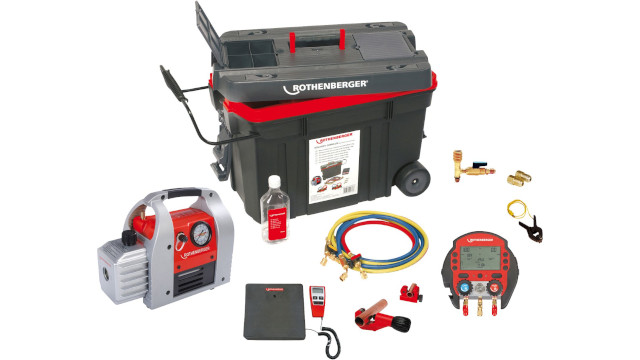 Rothenberger - Installations-Set "Rocaddy 120 R32 Analog" im Koffer